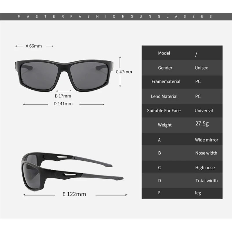New Cycling Glasses Men And Women Driving Eye Protection UV Sunglasses Sports Sunglasses Protective Glasses 9350
