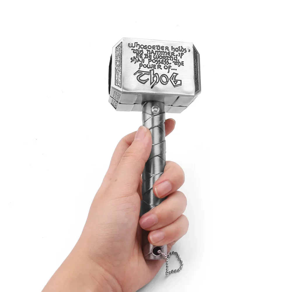Dobeli large Size Beer Bottle Opener Multifunction Hammer Thor Shaped Beer Bottle Opener With Long Handle Kitchen Bar tool
