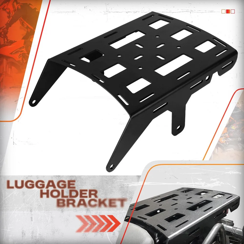 

2023 Moto For SUZUKI DR650 DR 650 1990-2023 Motorcycle Aluminium Parts Rear Luggage Rack Cargo Rack Support Shelf Holder Bracket