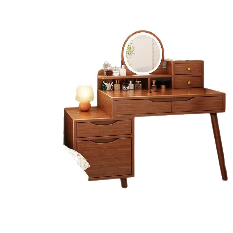 

New Chinese style, dressing table, bedroom, modern, simple, light luxury, high-end sense, makeup table, storage