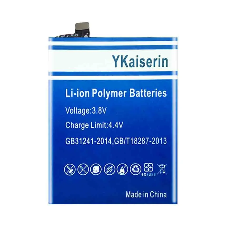 4800mAh/5800mAh YKaiserin Battery For OnePlus 9 10 Pro/Nord Z/N10 5G/2 AC2001 AC2003