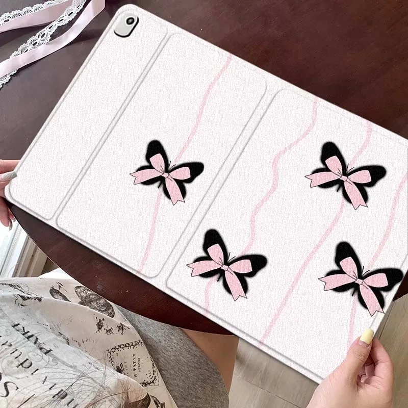 

Love Butterfly Fruit Pink For iPad Pro Air Mini 1 2 3 4 5 6 7 7th 8th 9th 10th 11th 10.2 9.7 10.5 10.9 11 12.9 Tablet Case