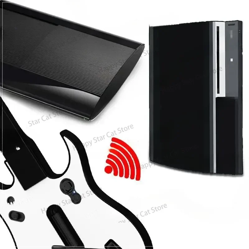 Wireless Game Controller Guitar Hero Rock Band 2.4g Remote Guitar Controller Console Game Board 5key PC PS3 PC