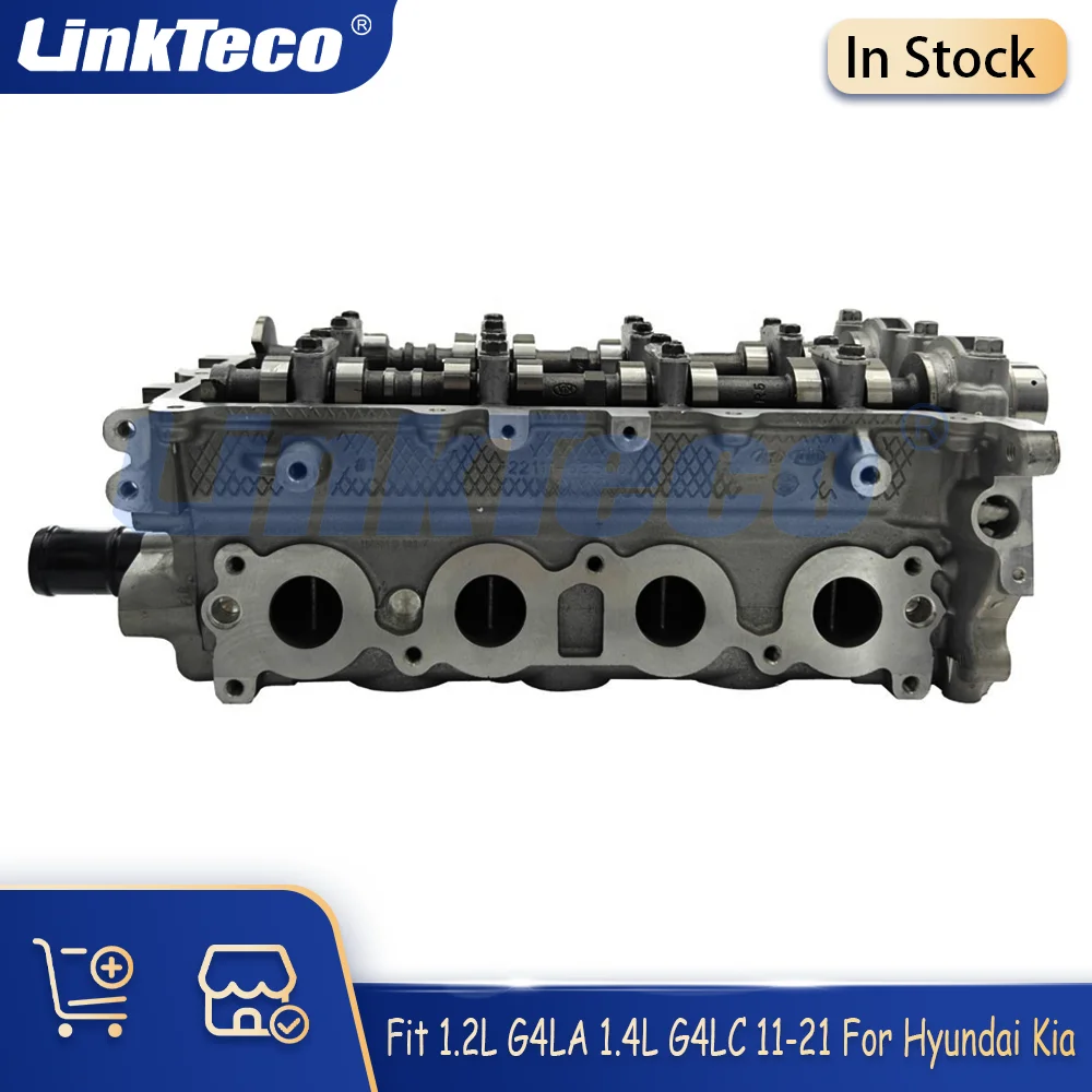 

Engine Parts Cylinder Head Assembly Fit 1.2L 1.4L G4LA G4LC Gas L4 For 11-21 Hyundai i10 i20 Accent Kia K2 Rio Picanto Stonic