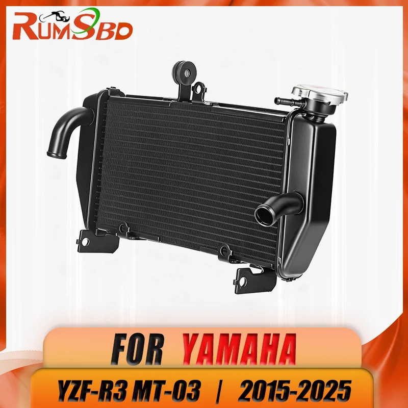 

Aluminum Replacement Radiator For Yamaha YZF-R3 MT-03 2015-2025 Enhanced Heat Dissipation Water Cooling System
