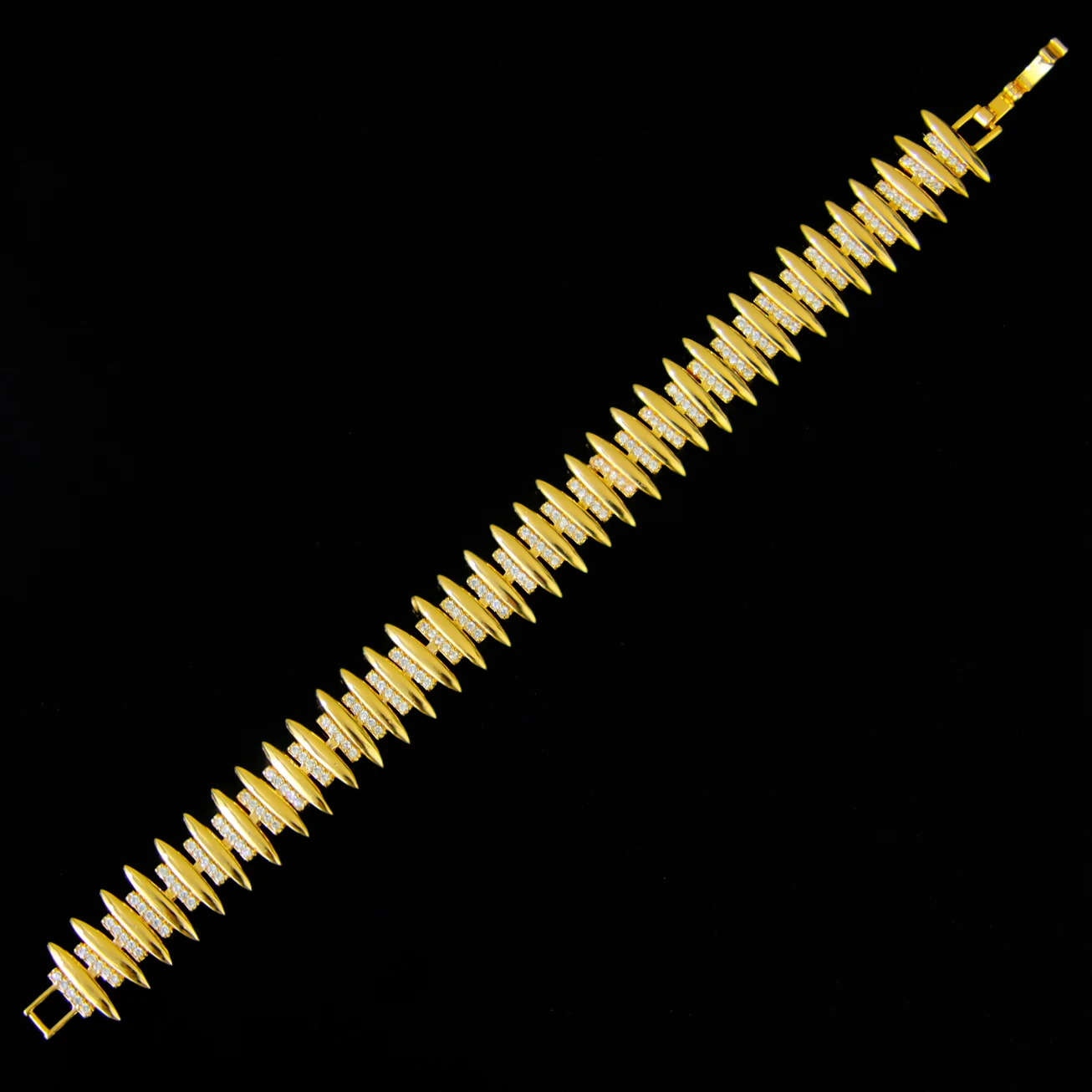 Arabisches Mode-Manschettenarmband, 21 Karat vergoldet, Oman, muslimische Brautarmbänder, Algerien, Damen, Hochzeit, Party, Vintage-Schmuck – Detail 12