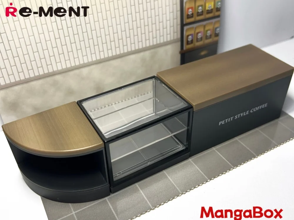 REMENT Box Egg PETIT STYLE COFFEE Miniature Coffee Shop Playset Collectible Toy with Cake & Food Ideal for Collectors And Play view 4