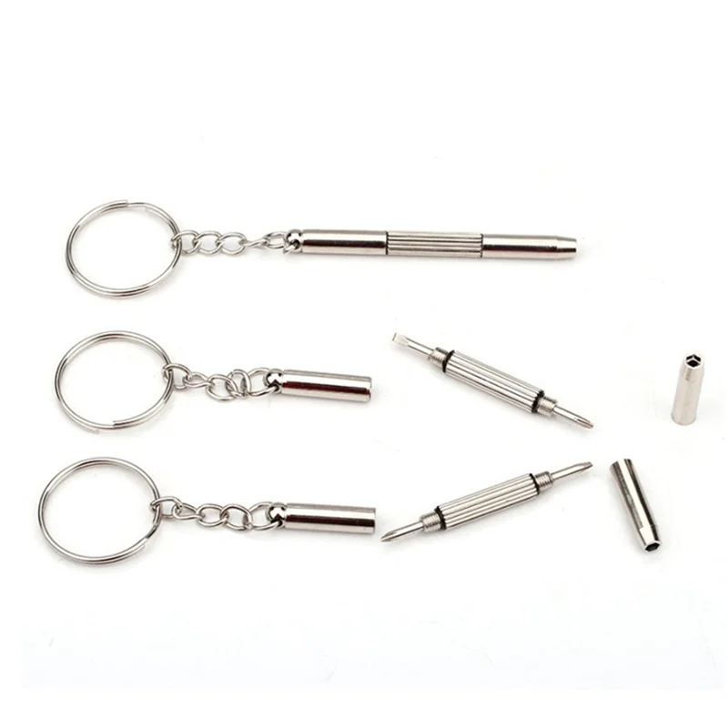 -ESTR ドライバー多機能 3 In 1 3 目的メガネアクセサリー修復ツールポータブル多機能ドライバー