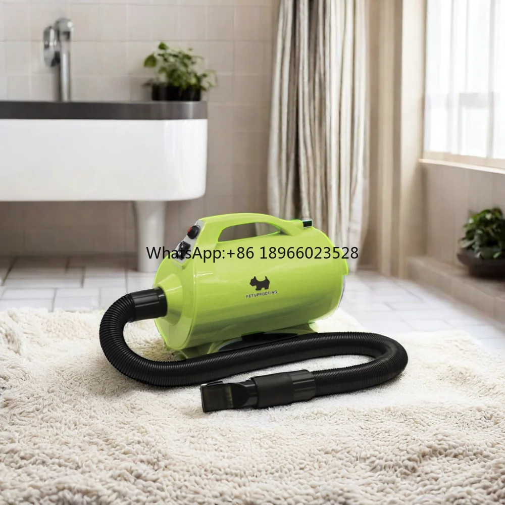 2600 Watt Professional Portable Dog Grooming Blower Stainless Steel Dry Wet Blower Sustainable Features Pp Material Charge