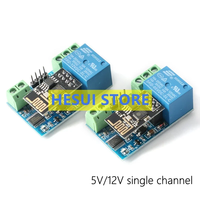 ESP8266 5V 12V one way WiFi relay Internet of Things remote control switch Smart home older models