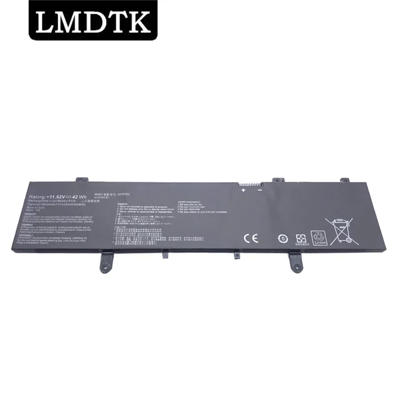 

LMDTK New B31N1632 Laptop Battery For ASUS ZenBook 14 X405 X405U X405UA 3ICP5/57/81 0B200-02540000 11.52V 42W