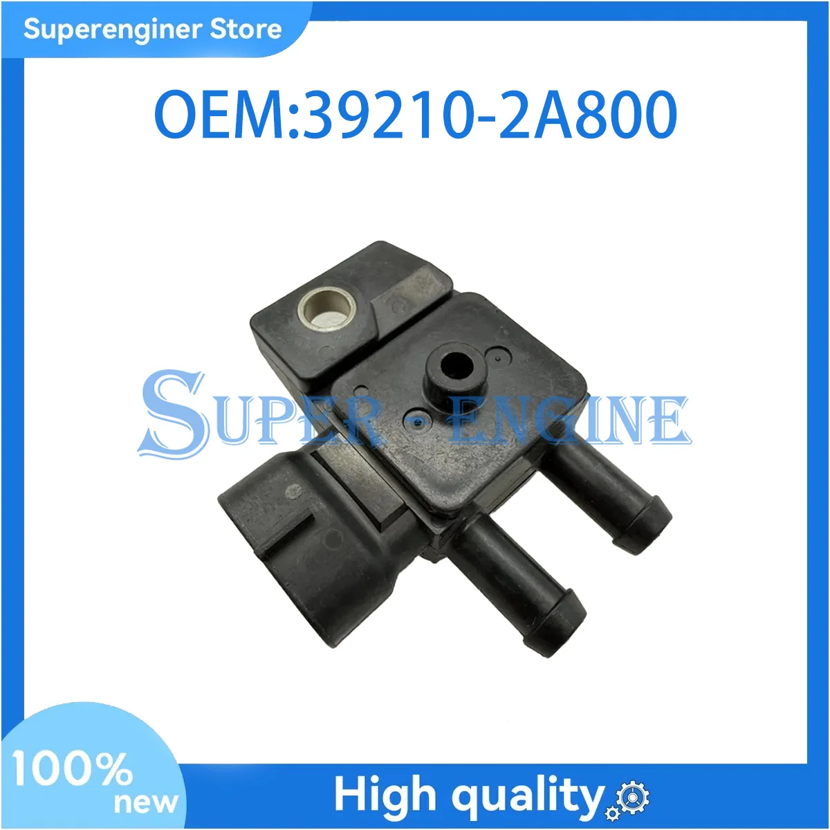 39210-2A800 1PCS Brand New Exhaust Differential Pressure Sensor For I30 Starex/H Santa Fe Kia Rio Sorento Venga 392102A800