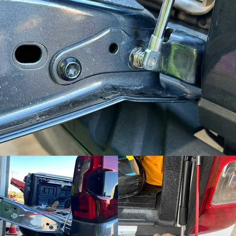 Amortiguador de Gas para puerta trasera de coche Ford Ranger T9 Pickup, soporte de elevación de nueva generación, accesorios de amortiguación lenta,