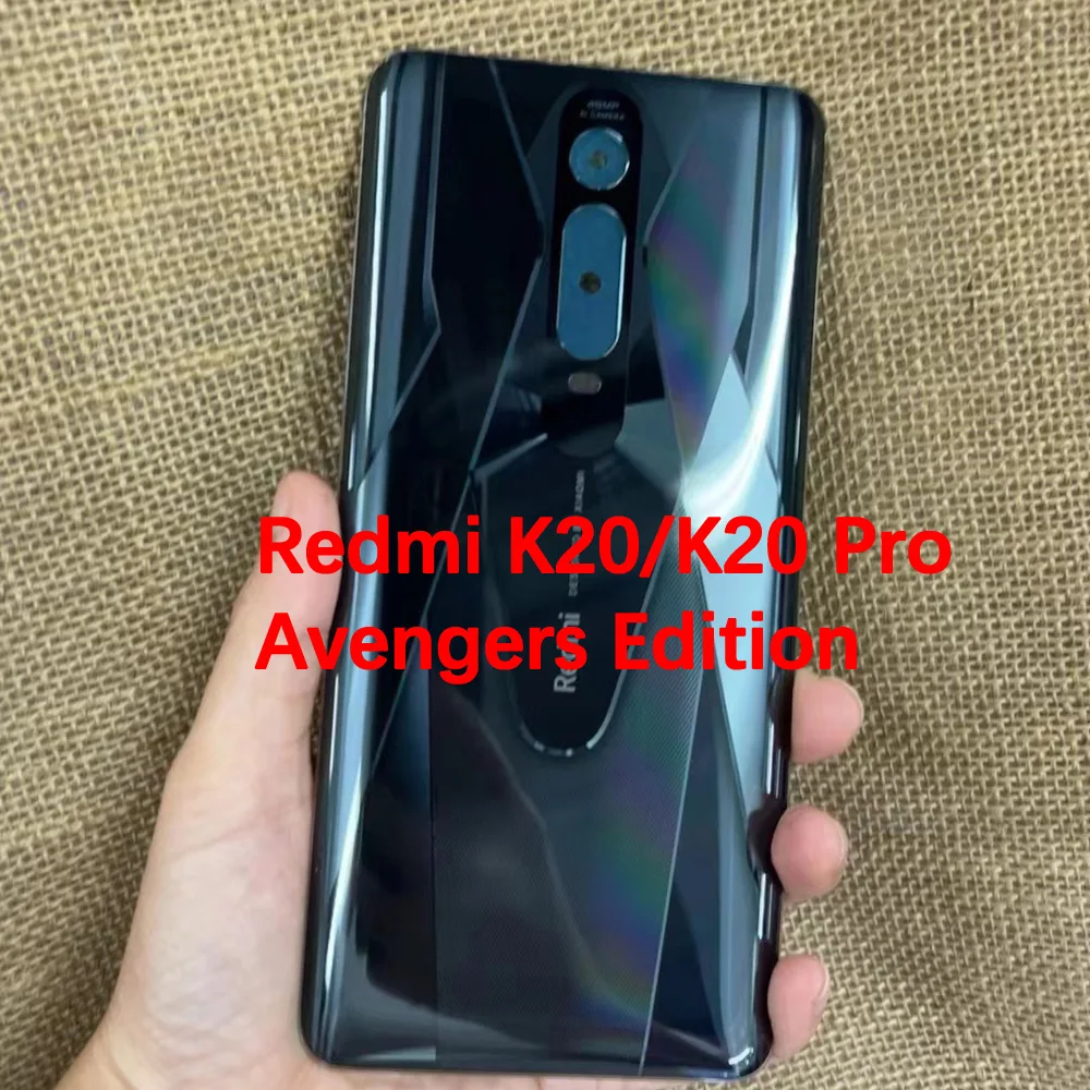 Original Rear Battery Cover For Redmi K20 Pro K30 5G 4G Back Door Housing Phone Shell Replace M1903F10I Xiaomi 9T Middle Frame