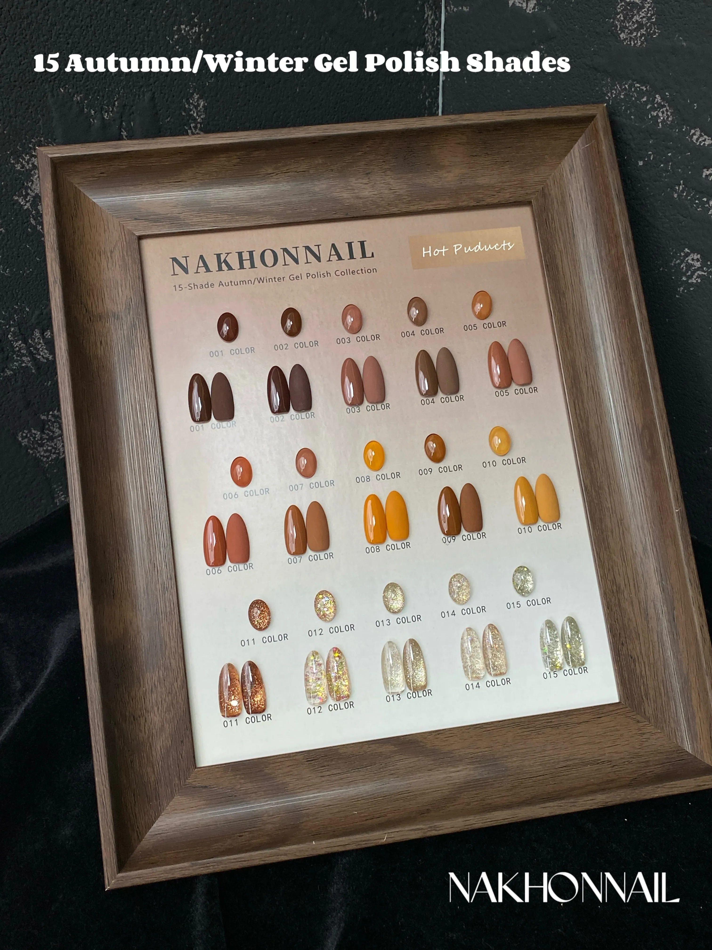 

NAKHONNAIL Multicolor 15 Colors Solid Color Flash Nail Gel Set Nail Salon 2025 New Hot Sale Nail Art Non-toxic UV Gel Wholesale