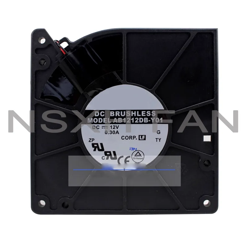 NEW AB1212DB-Y01 12032 DC12V 0.30A Cooling Fan