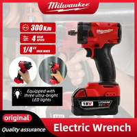 Milwaukee 18V Battery Electric Cordless Wrench Brushless Screwdriver Impact Drill Power Tools Car Truck Repair