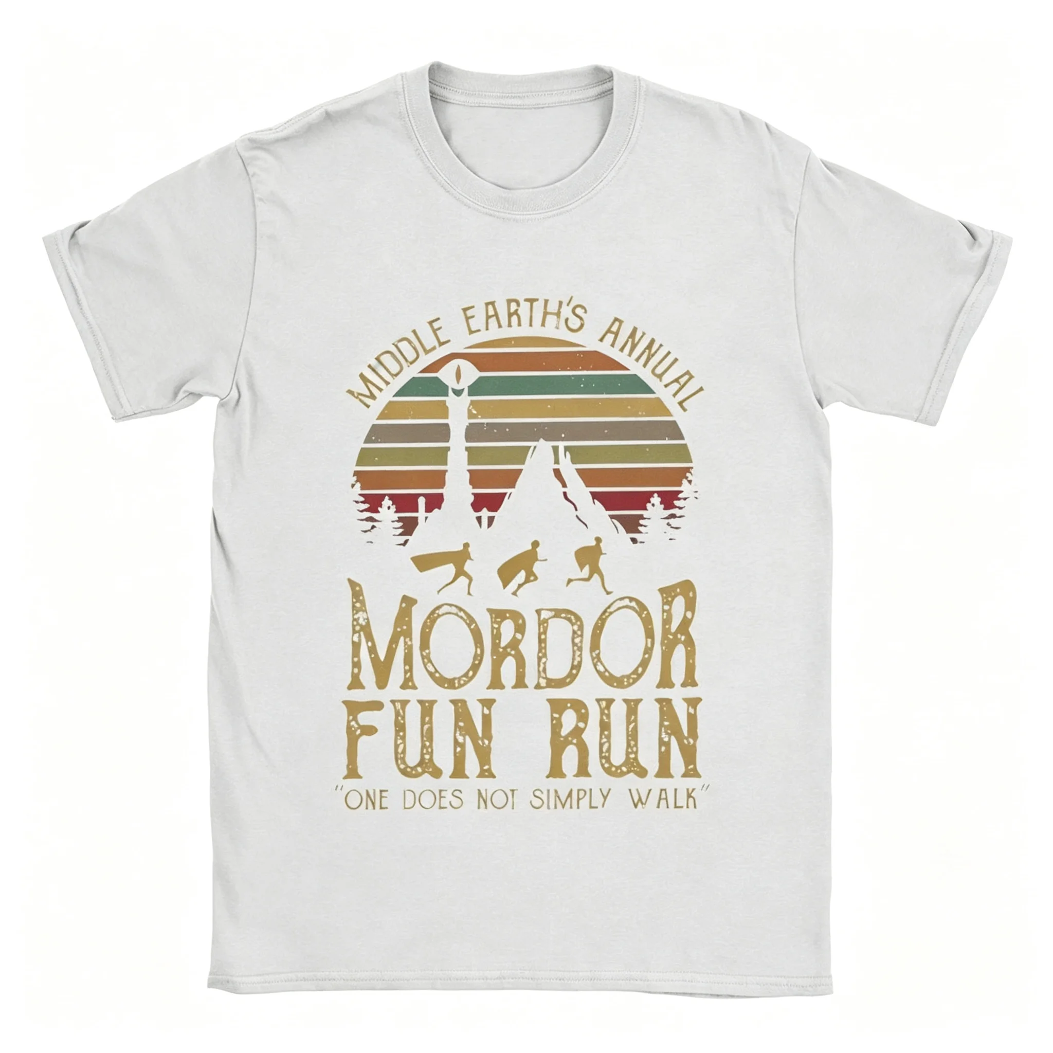 Mordor L-lords of The R-rings T-shirt Clothing Vintage Short Sleeve Summer O-neck T Shirt Fitness Tshirt