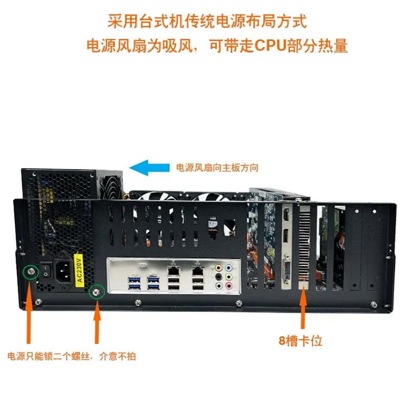 JMZ Open Chassis Computer Case X79 X99 EATX Motherboard Bracket for Gamers DIY Enthusiasts Dual Channel Support 360mm Water