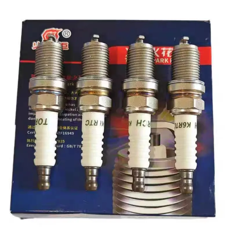 4pcs/set Engine Spark Plug for Geely Emgrand GT/GC9 Atlas EC8 Emgrand X7/GX7 4G20/4G24 Engine 2.0/2.4