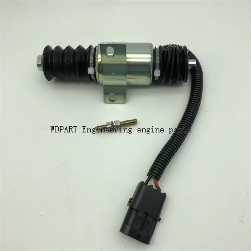 24V Shutdown Solenoid SA-4527-24 11033954 1756ESDB-24E3UC10B2S1 6138284-07 For Volvo L90B L150C L120B L120C L90C