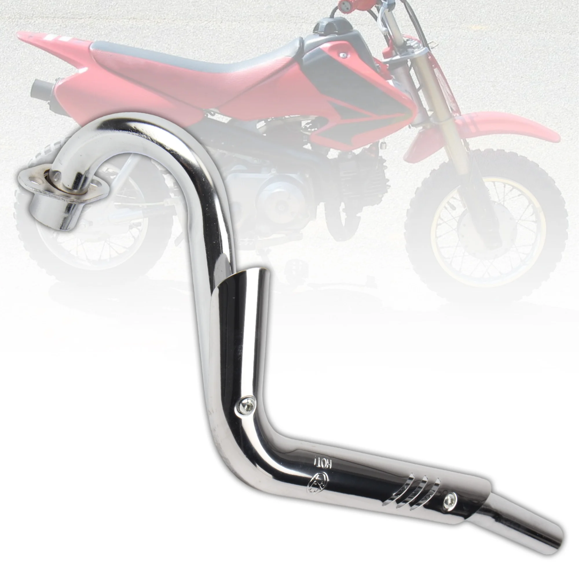 Motorcycle 28MM Exhaust Pipe System Muffler For XR50 CRF50 110cc 125cc 140cc Pit Dirt Bike Motorcross Modified Accessories ﻿ - view 4