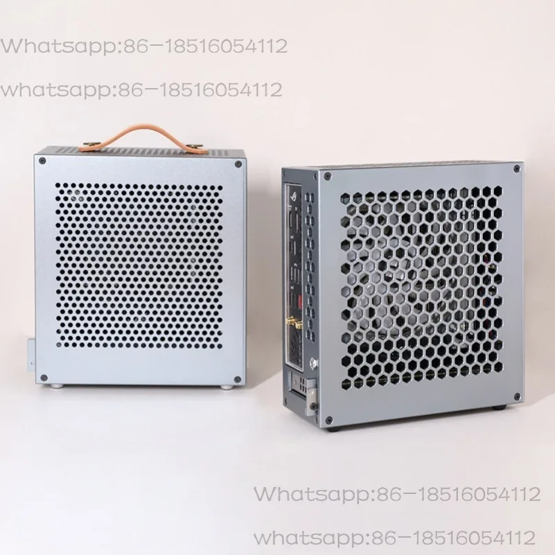 Suitable for BUG-D1 DC-ATX Power Supply Half-height Knife Card Mini Itx Chassis, Soft Routing, Aluminum Alloy