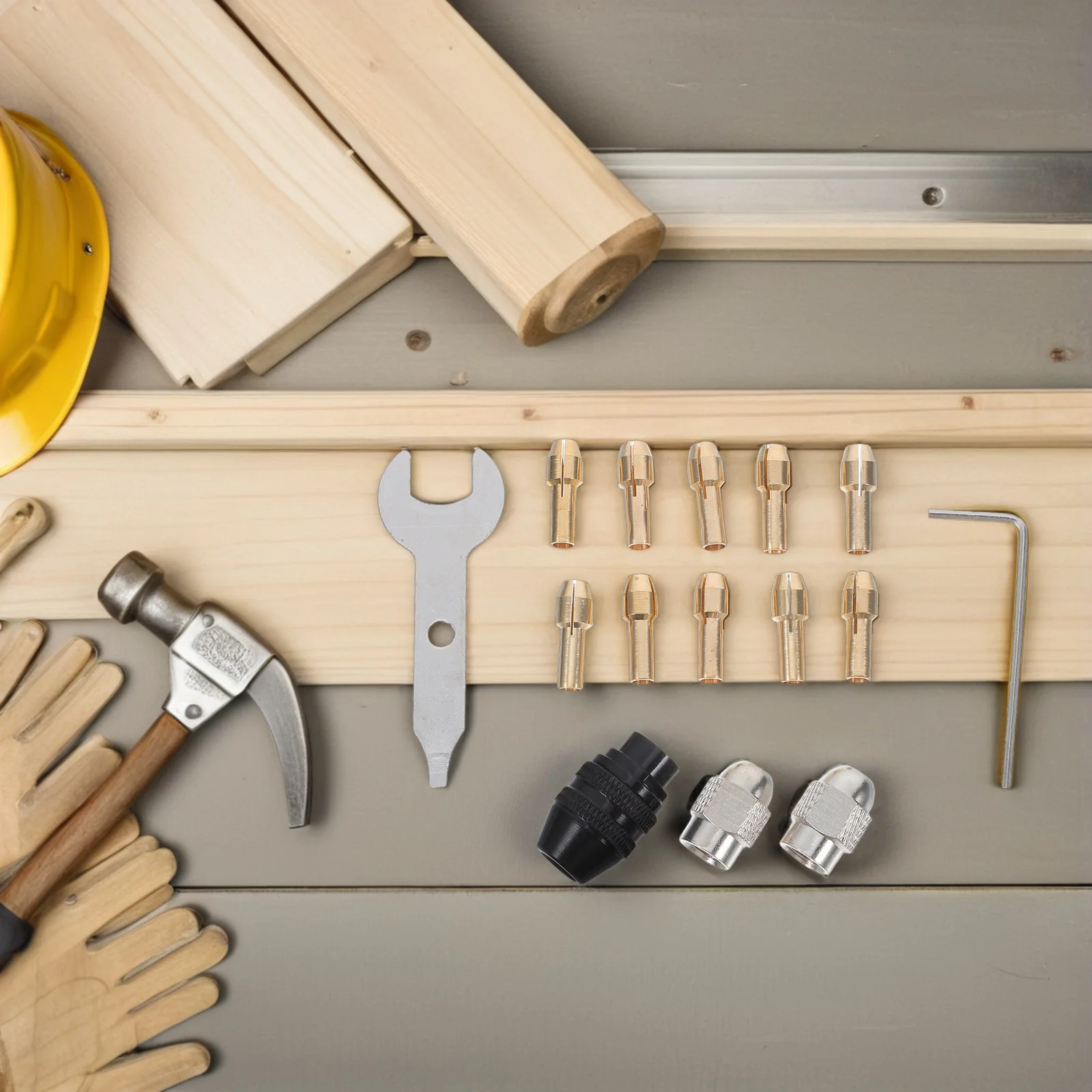 الحفر تشاك كوليت أداة دوارة النحاس الجوز تشاك للطحن الدقيق مطحنة القالب الموصلية الحرارية العالية اللاسلكي #3