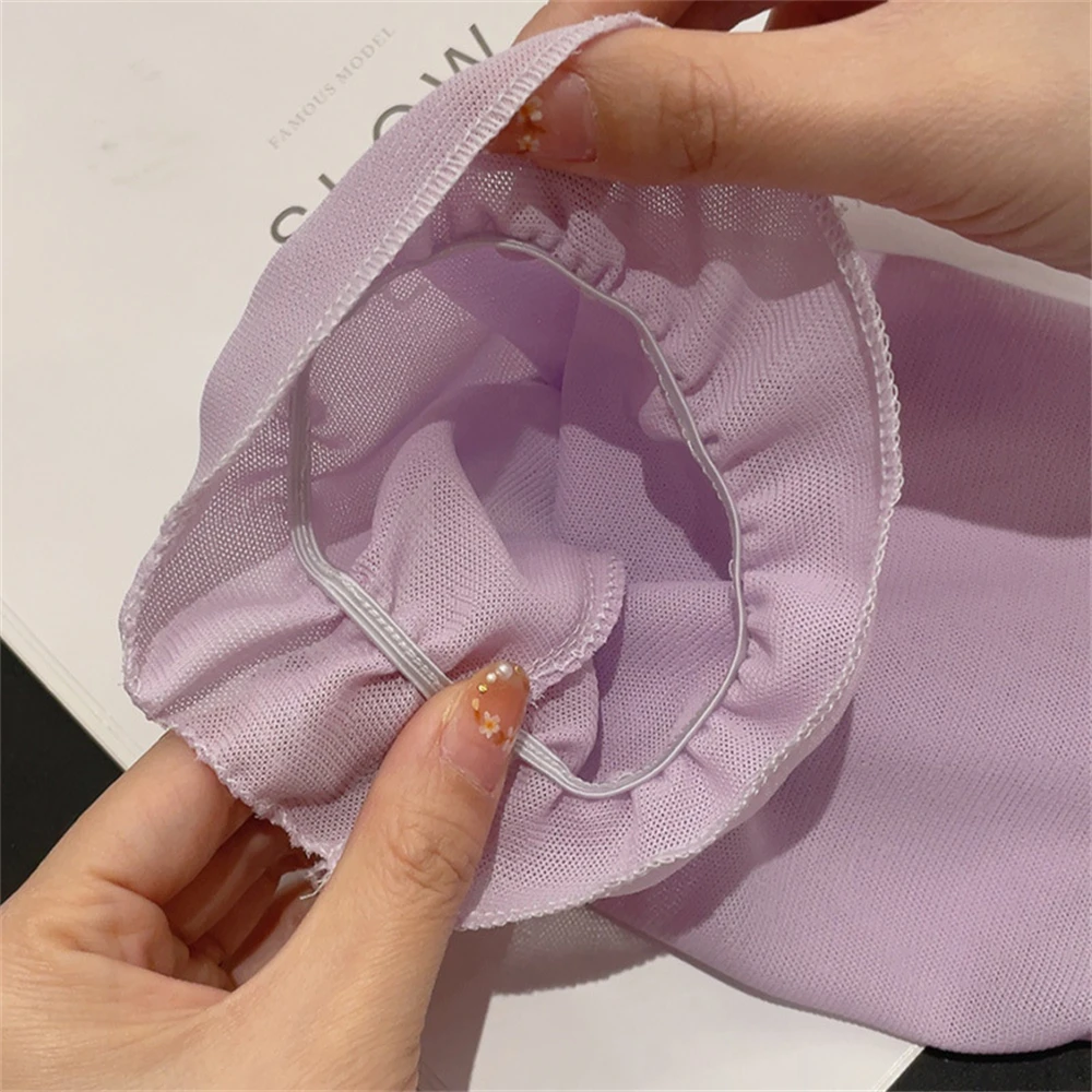 Chiffon Bow Sleeve Cover Women\'s Sun Protection Ice Sleeve Summer Loose Arm Sleeves Solid Warmers Cover Fashion Accessories