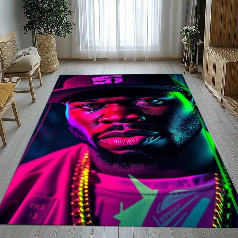 Rap God Slim Shady Eminem Hiphop Soft Large Non-Slip Area Rug,Carpet Mat for Living Room,Bedroom,Playroom & Sofa,Home Decor