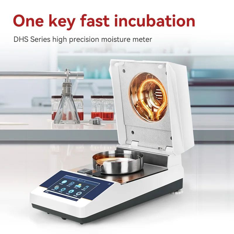 PUNX Premium Automatic Rapid Moisture Analyzer Tester Efficient Equipment For Grain Halon Moisture Detection