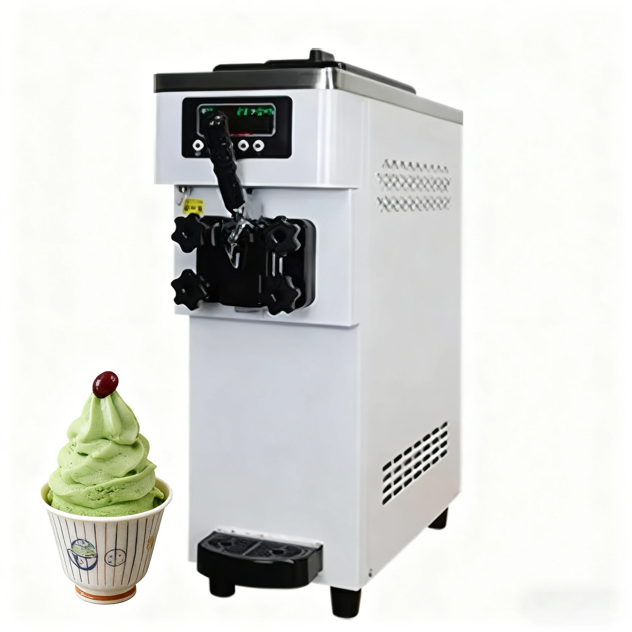 Commercial Ice Cream Machine Ice Cream Machine Factory Manufacturers Floor Standing Quiet 50kg For Ice Cream Shop Use Hot Sale