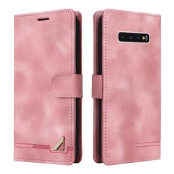 For Samsung Galaxy S10 Plus Case Luxury  Leather Flip Magnetic Wallet Phone Case For Samsung S10E PU Leather