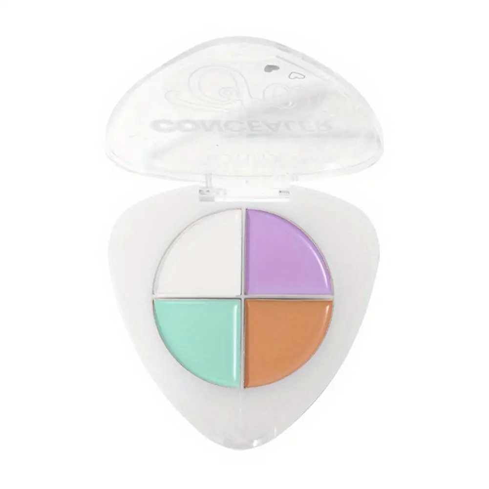 Paleta de maquillaje profesional, 4 colores, resistente al agua, larga duración, ligera, corrector, sombra de ojos, Founda G2G0