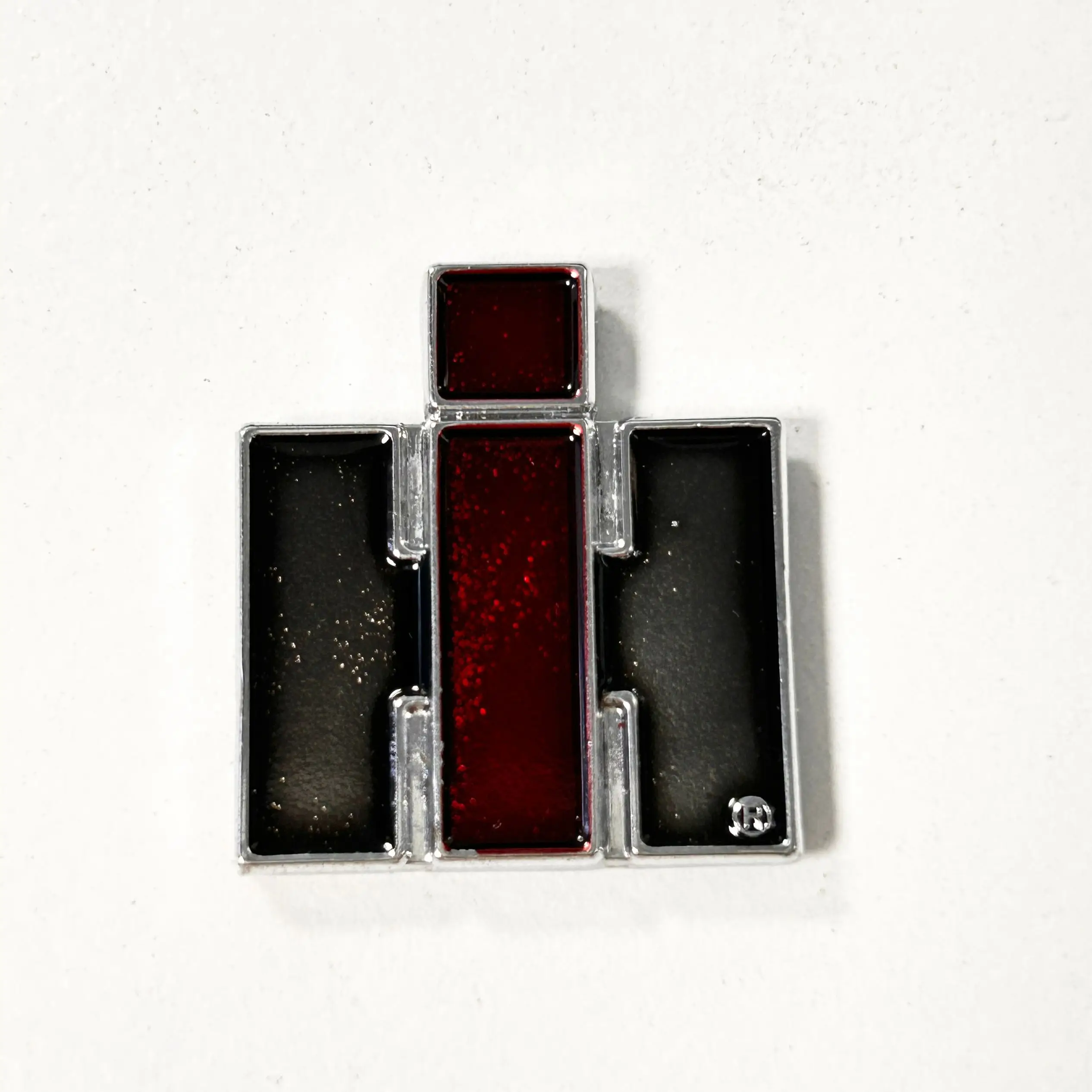 2 Stück INTERNATIONAL SMALL INTERIOR EMBLEMS Auto Metallabzeichen Anzug SCOUT Pickup Truck