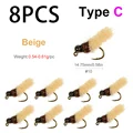 8PCS C Beige