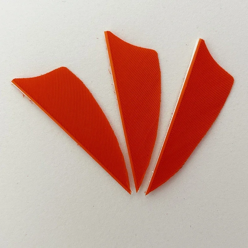 Linkboy Archery 30 Stück 5,1 cm große Truthahnfeder-Pfeilbefiederungsbogen Bogenschießen Befiederungen rechts/linke Flügel DIY für Bogen- und Bogenzubehör 5