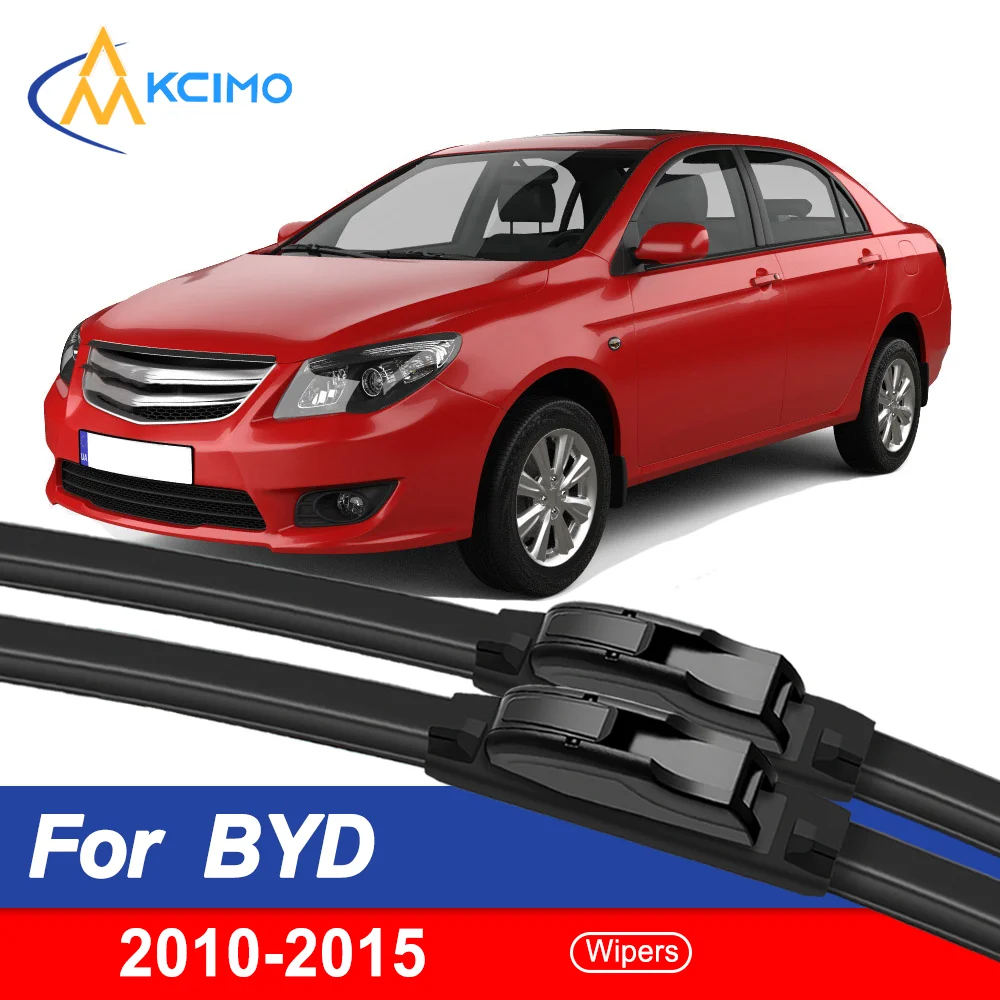 

Crystal Clear Every Drive 2-Pack Wiper Blades For BYD BYD L3 2010–2015 All-Weather Reliability Reduced Noise Enhanced Safety