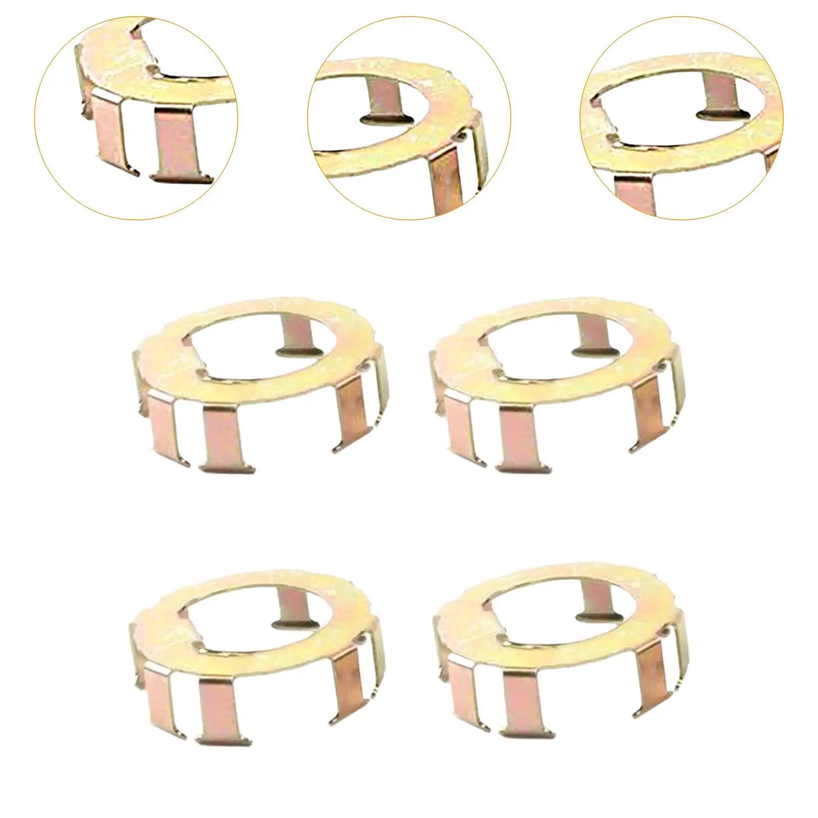 

Spindle Nut Retainer Replacement Kit Heavy Duty Metal Trailer Axle Accessories for Boat RV 2-8K Axles