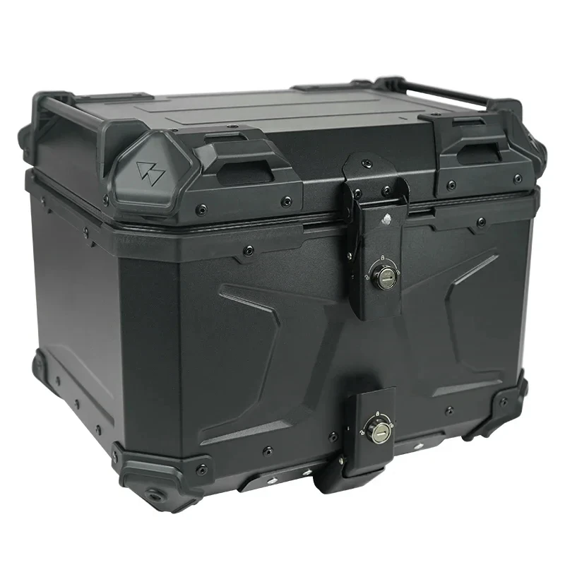 Factory Hot Selling 45L Motorcycle Aluminum Alloy Tail Box Suitable Locomotive Scooter