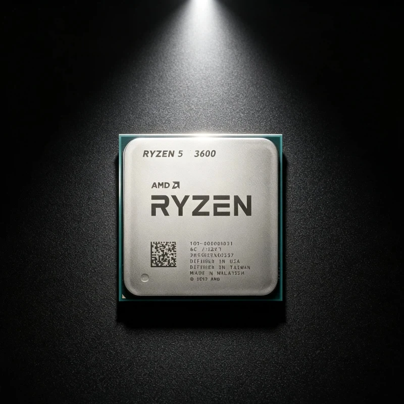 PCIe 4.0 CPU R5 3600 6 Core 12 Thread 3.6GHz 7nm 65W 32MB L3 AM4 Socket Desktop Processor DDR4