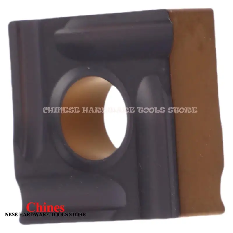 شفرة مشقوقة بلونين مضادة للانزلاق ومقاومة للاهتراء SNMG120404R-LS SP3200 شفرة فولاذية من النوع الإيجابي #2