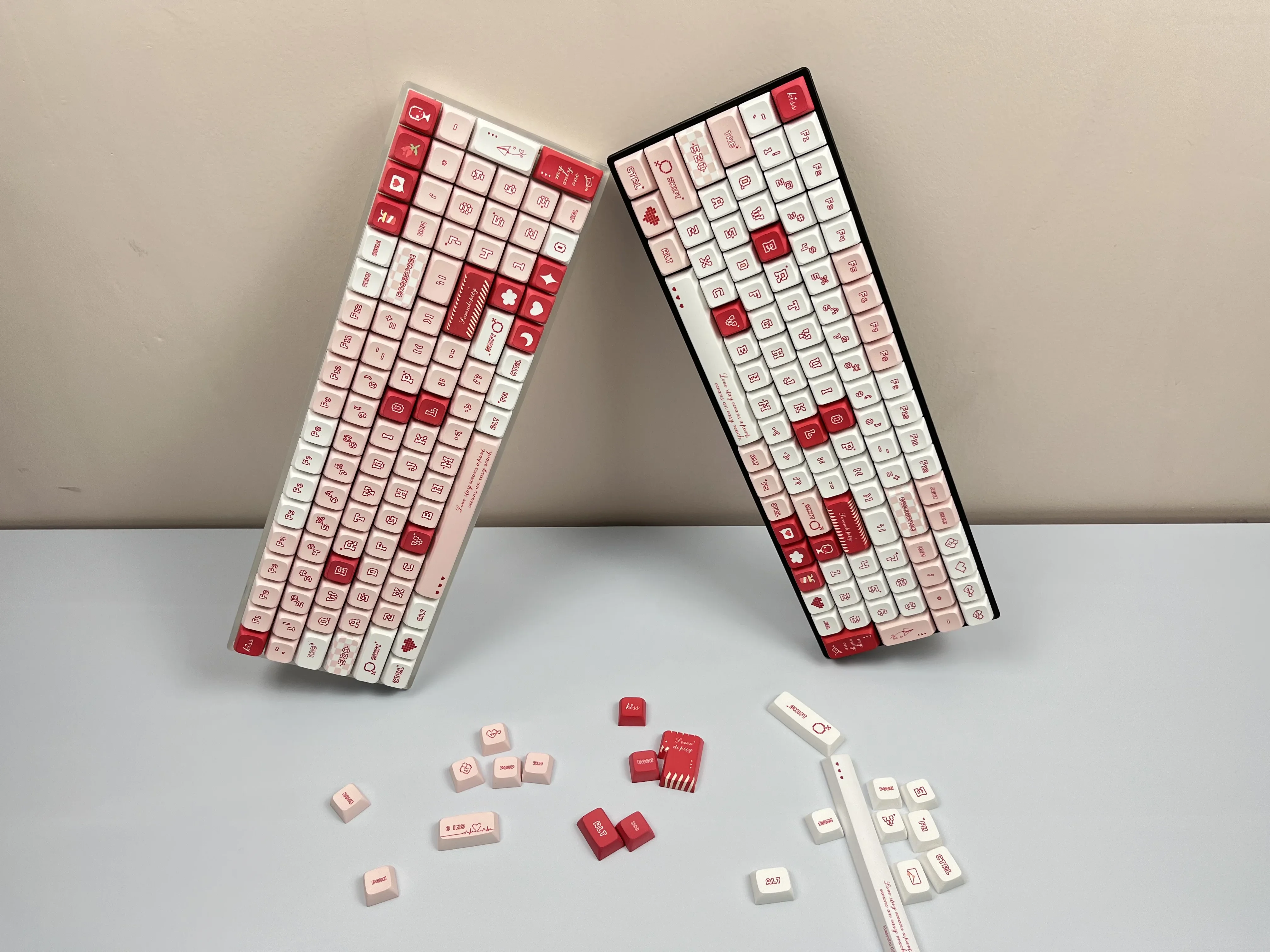 

520 PBT mechanical keyboard keycap full five-sided hot sublimation original xda oem