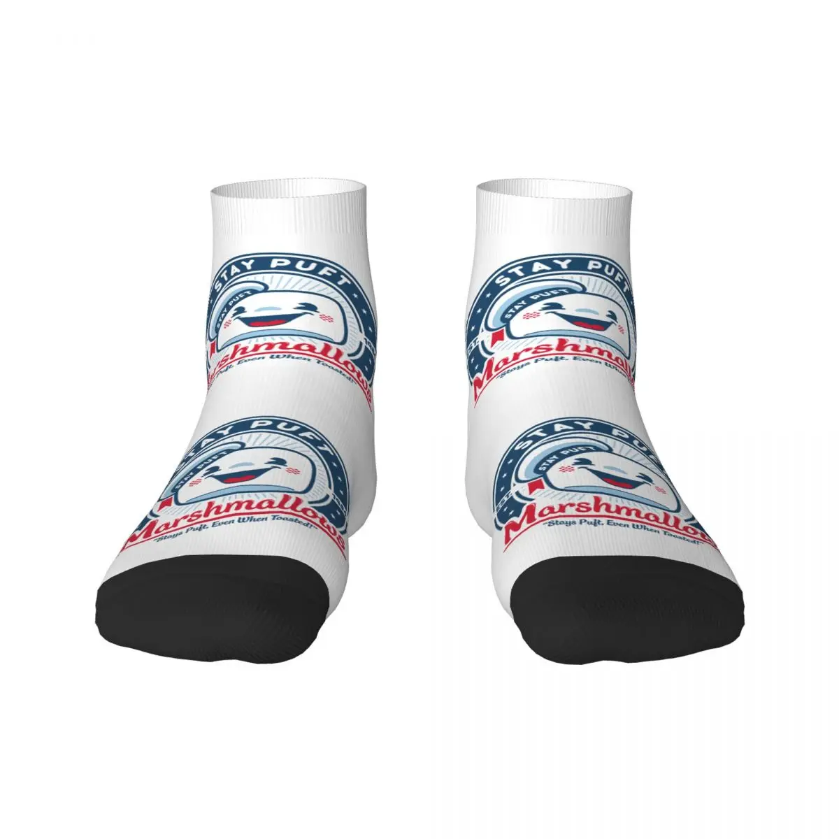 Stay Puft Marshmallows Ghostbusters Mens Crew Socks Unisex Kawaii 3D Printing Dress Socks