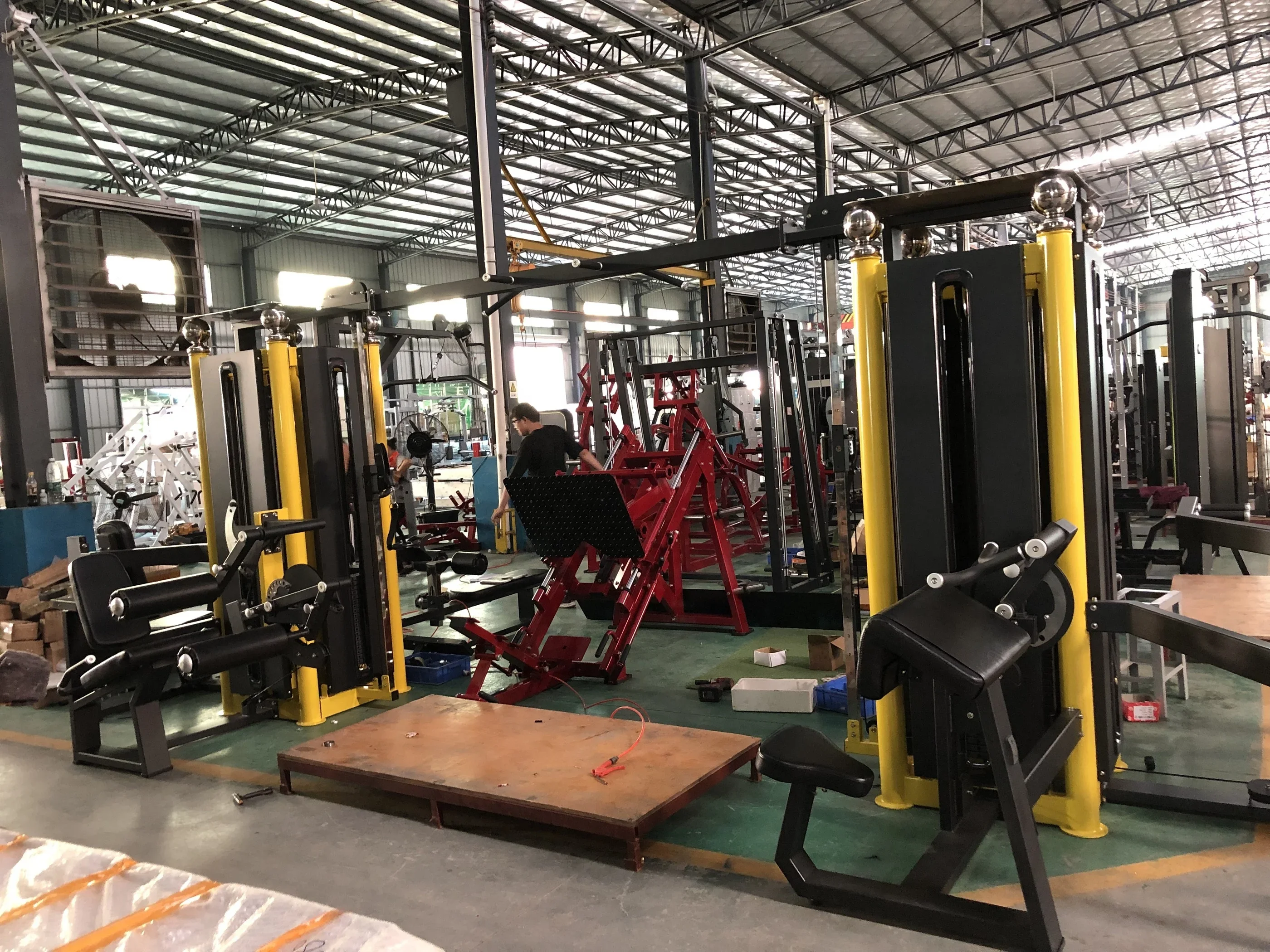 Jungle 8 Station Multi Gym Functional Training Strength Machine Body Building 8 Jungle Station JLC-ZH12 Fitness