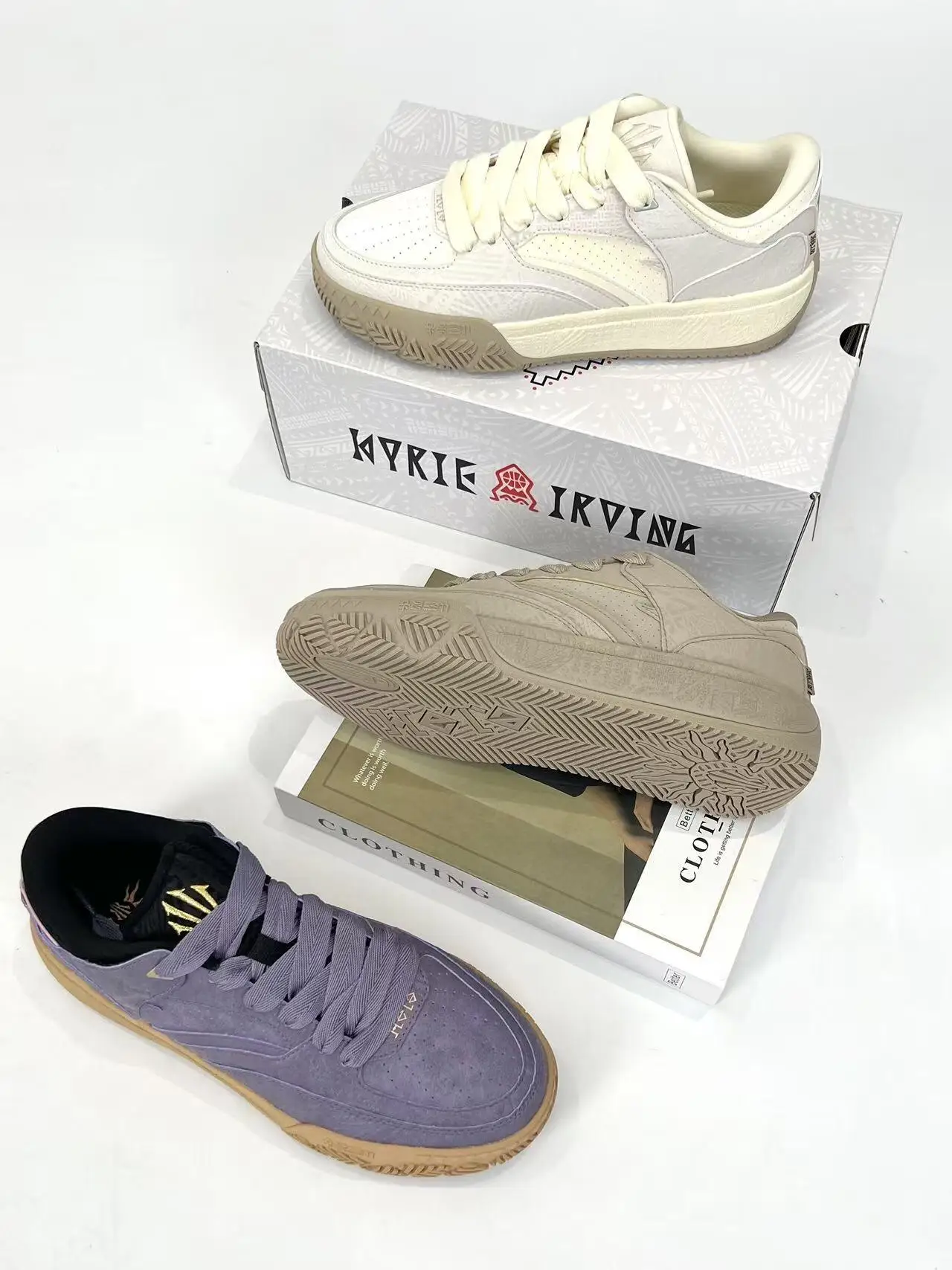 

Men's Sports Balance Baskeall Culture Board oes Hèlā Code Series Low Top Casual Sneakers Leather Splicing