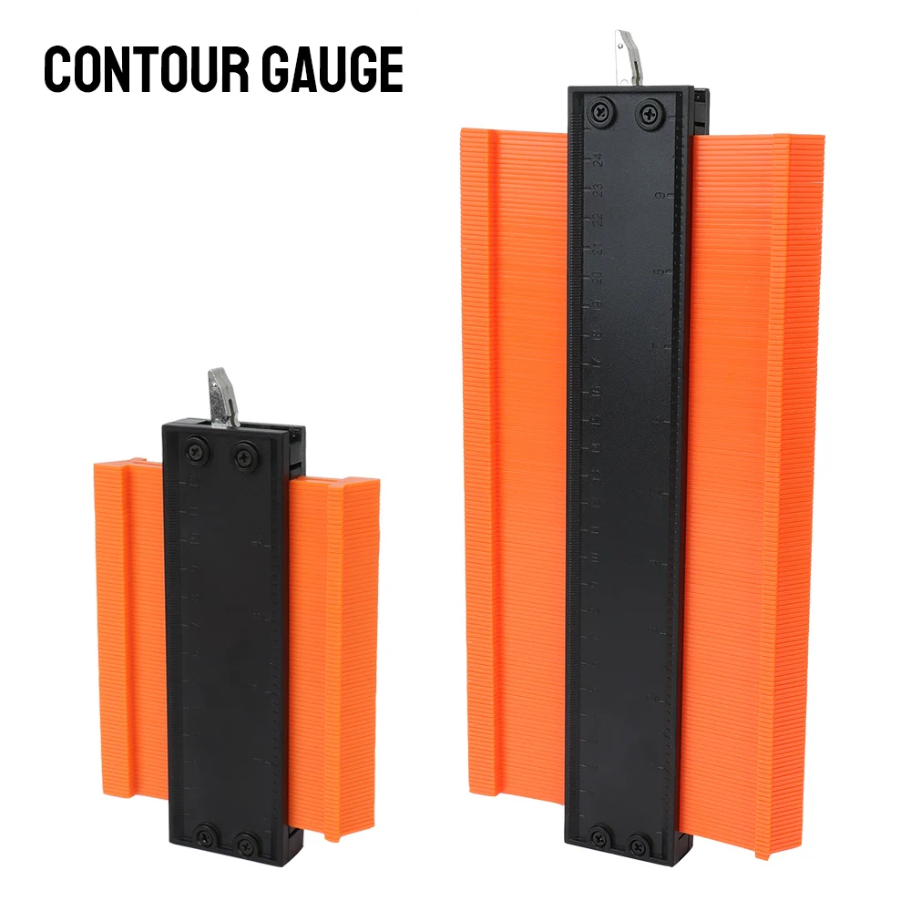 Einstellbare Sperre Legierung Rand Gestaltung Holz Messen Lineal Laminat Fliesen Meethulp Gauge Kontur Gauge Profil Duplizierer Werkzeug