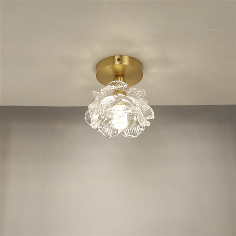 

Современный светодиодный потолочный светильник, медное основание, роза, стекло, ресторан, крыльцо, гостиная, домашнее освещение, потолочная люстра