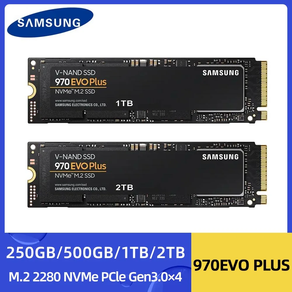 Внутренний твердотельный накопитель SAMSUNG 970 EVO Plus SSD 250 ГБ 500 ГБ 1 ТБ