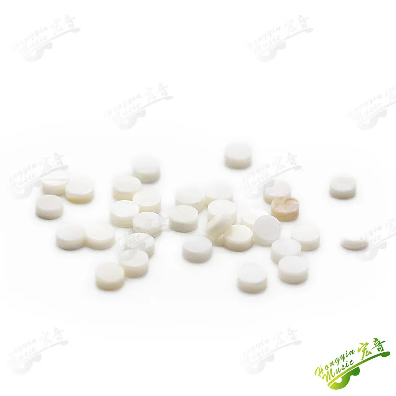 HUATOOL 10 Stück/Set Echte Farbige Abalone-Muschelklangpunkte Gitarrenzubehör Material Durchmesser 2mm/3mm/4mm/5mm/6mm – Detail 24